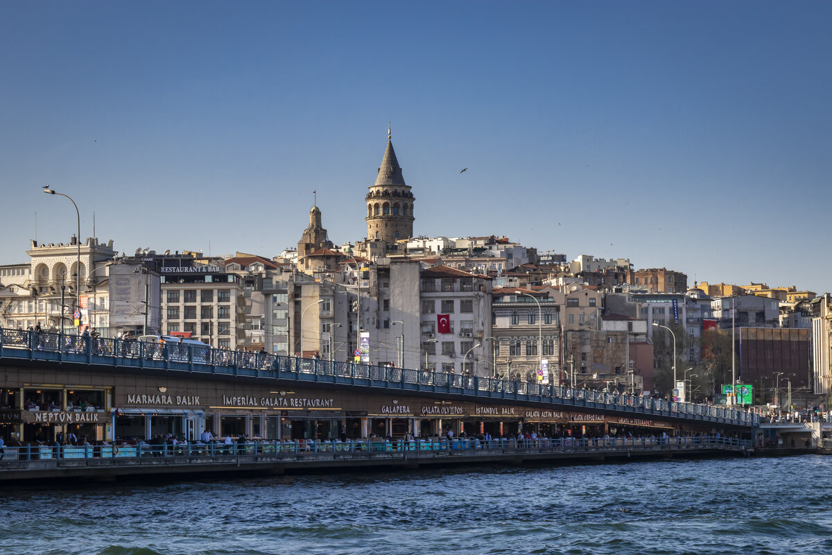 Стамбул, Галатский мост, Галатская башня... - Владимир Новиков