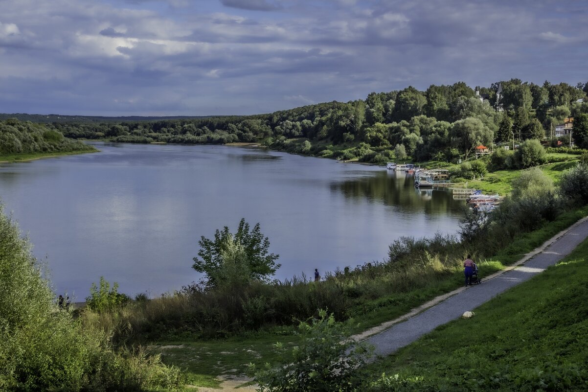 Вид на реку Ока - Фотограф МК