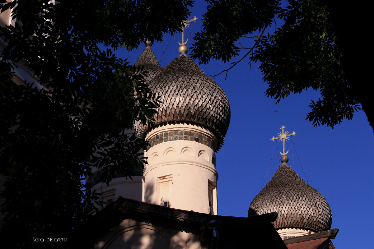 купола церкви Фёдора Стратилата - Алена Сухарева