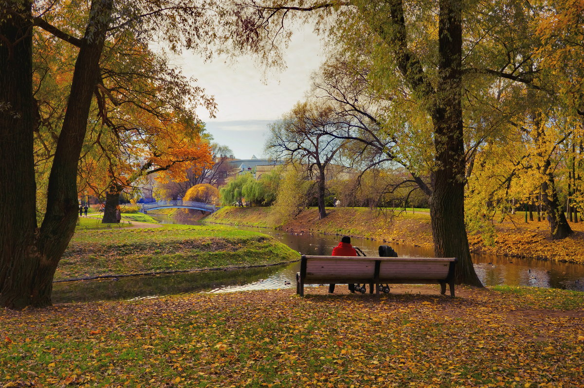 осень в парке - Ирэна Мазакина