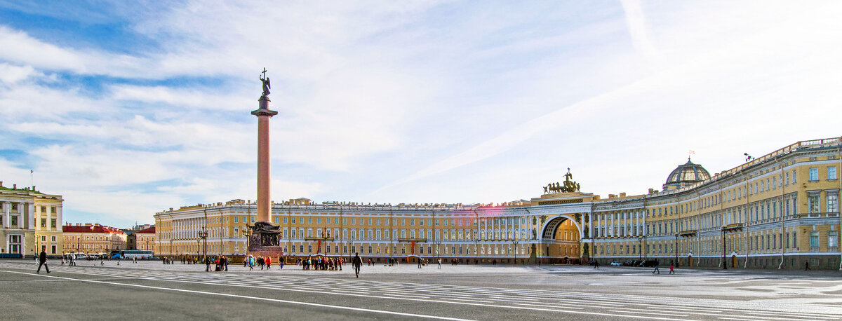 Панорама Дворцовой площади - Стальбаум Юрий 
