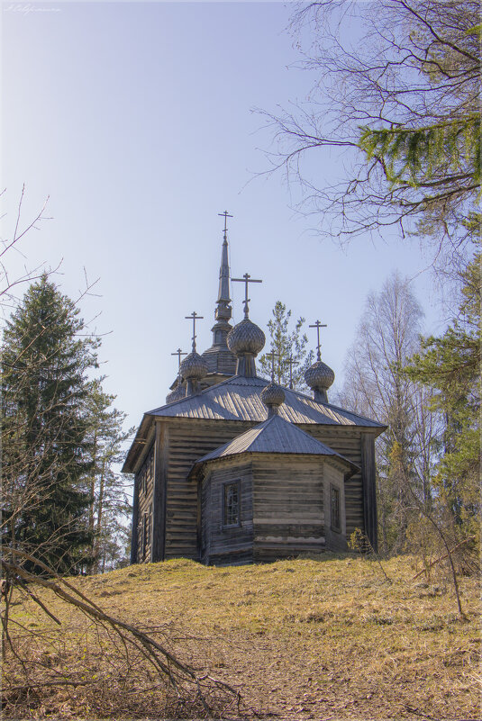 Церковь Александра Свирского Чудотворца на Хижгоре, 1871 год. - Анастасия Северюхина