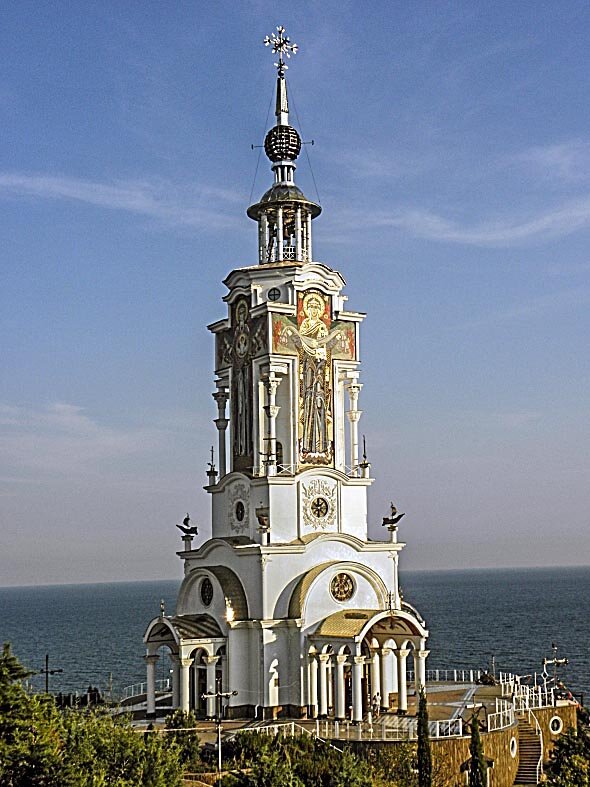Храм-маяк святителя Николая Чудотворца в Крыму. - Любовь Зинченко 
