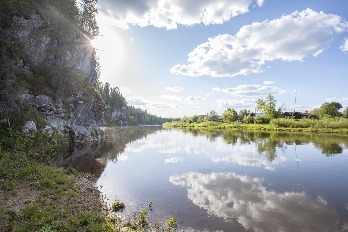 Село чусовое карта