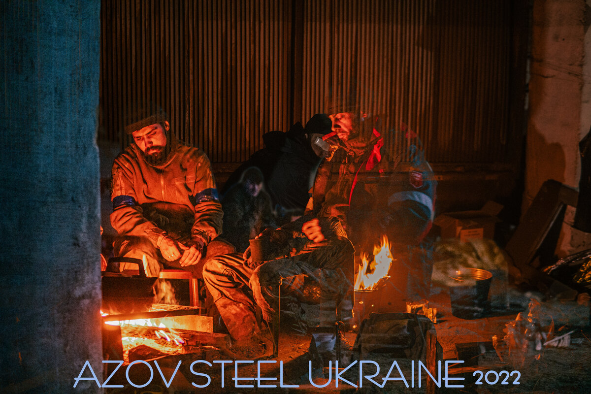 AZOV STEEL UKRAINE 2022 - PHOTO COMPOSITION " FOC "