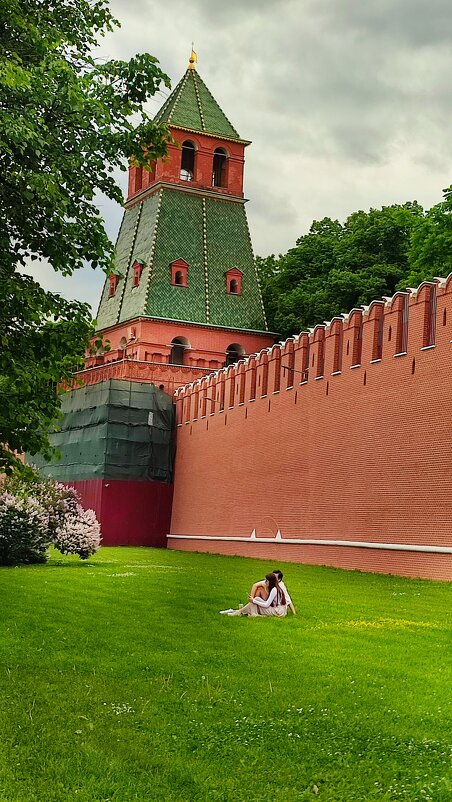 Отдых у Кремлёвской стены - Marina Timoveewa