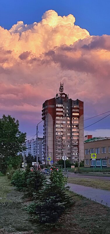 Вечернее небесное представление.(1) - Николай Масляев