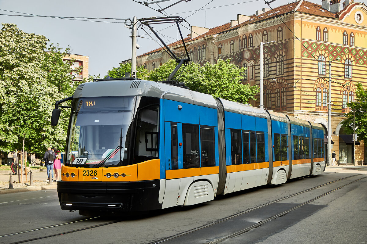 Трамвай в Софии на пл. Света Неделя - Алексей Р.