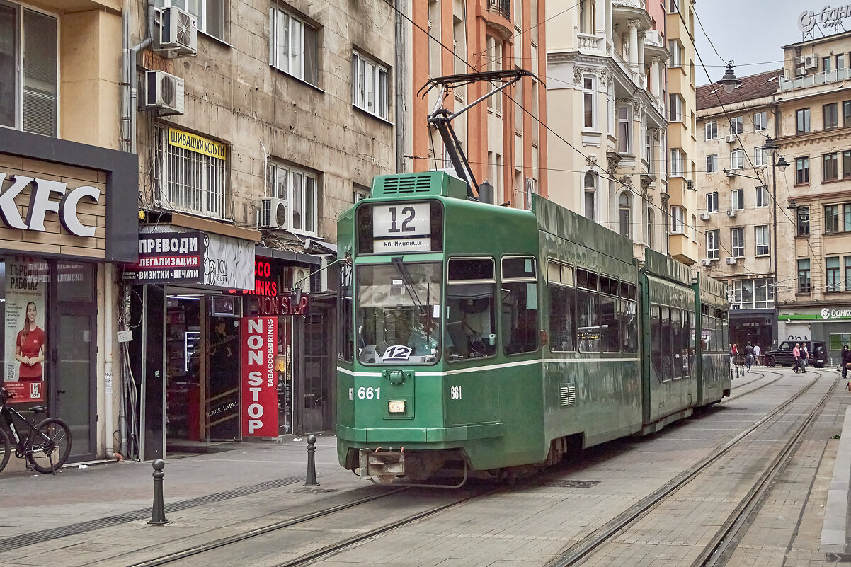 Трамвай в Софии в историеском центре - Алексей Р.