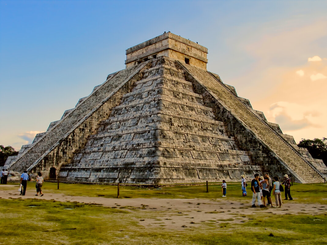 Пирамида Кукулькана. Чичен-Ица, Мексика - Олег Ы
