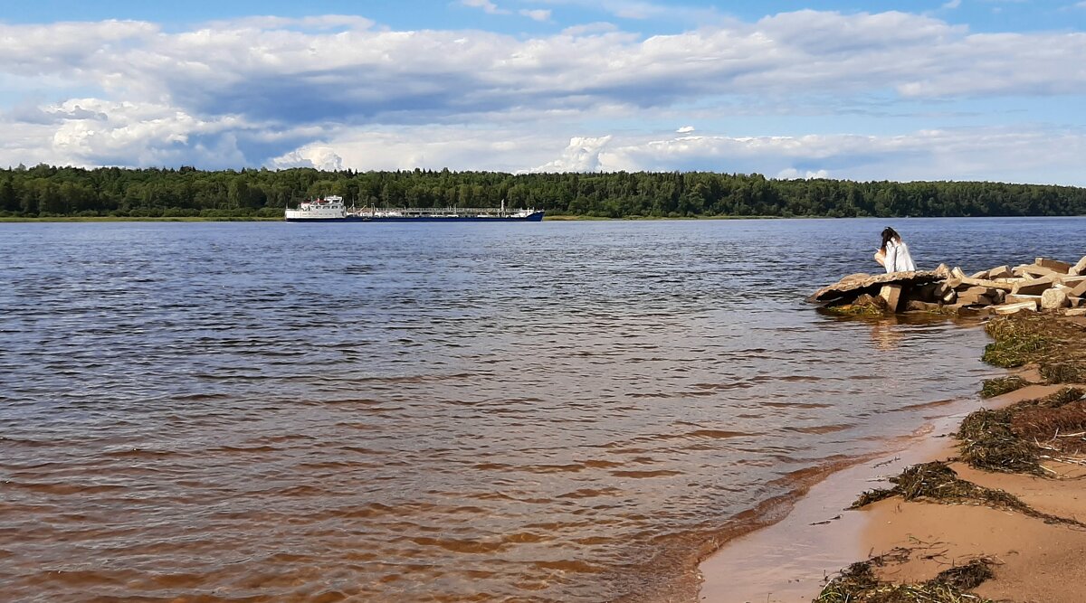 На берегу - Наталья Герасимова