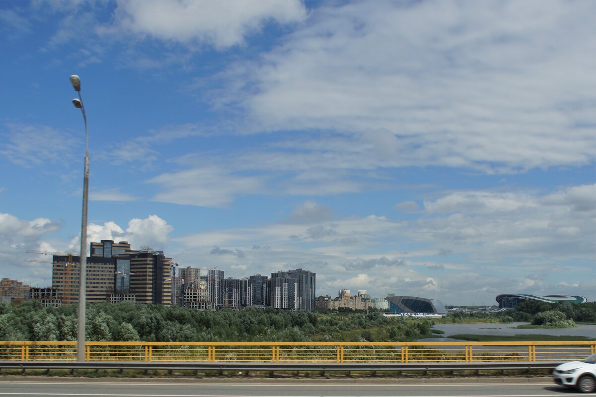 Вид на Казань с моста Миллениум - Наталья Т