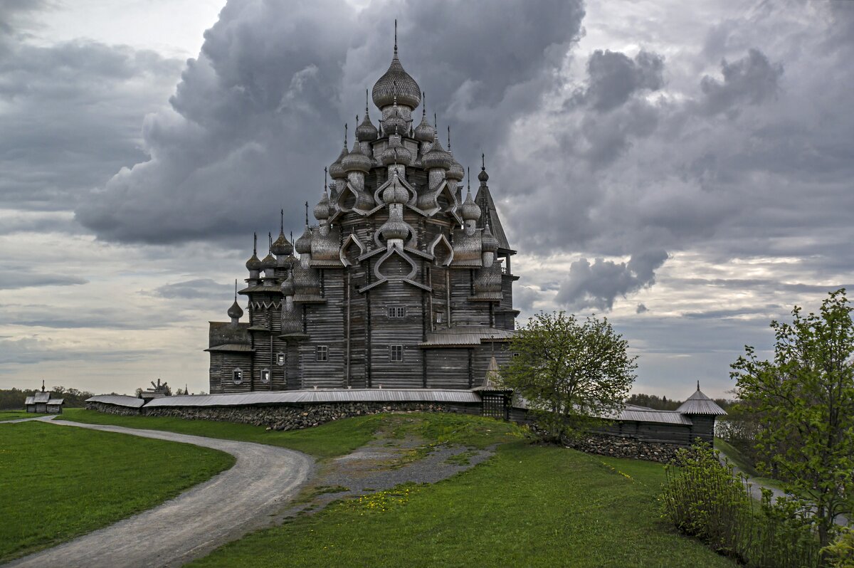 Преображенская Церковь Кижи пожарные