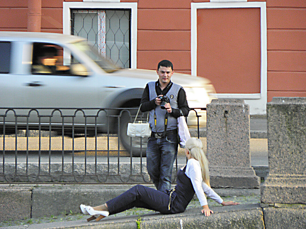 Фотосессия на набережной Фотанки - Стальбаум Юрий 