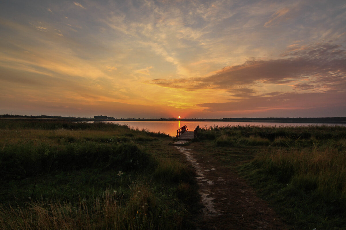 Рассвет на Солёном озере - Владимир Кириченко
