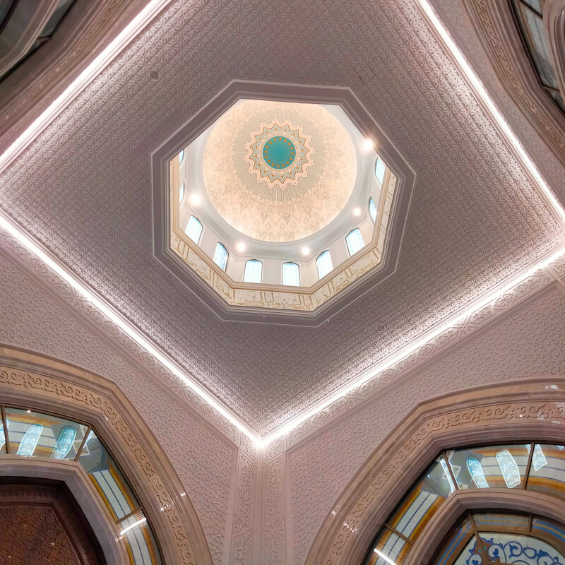 Потолок в мечети. - Динара Каймиденова
