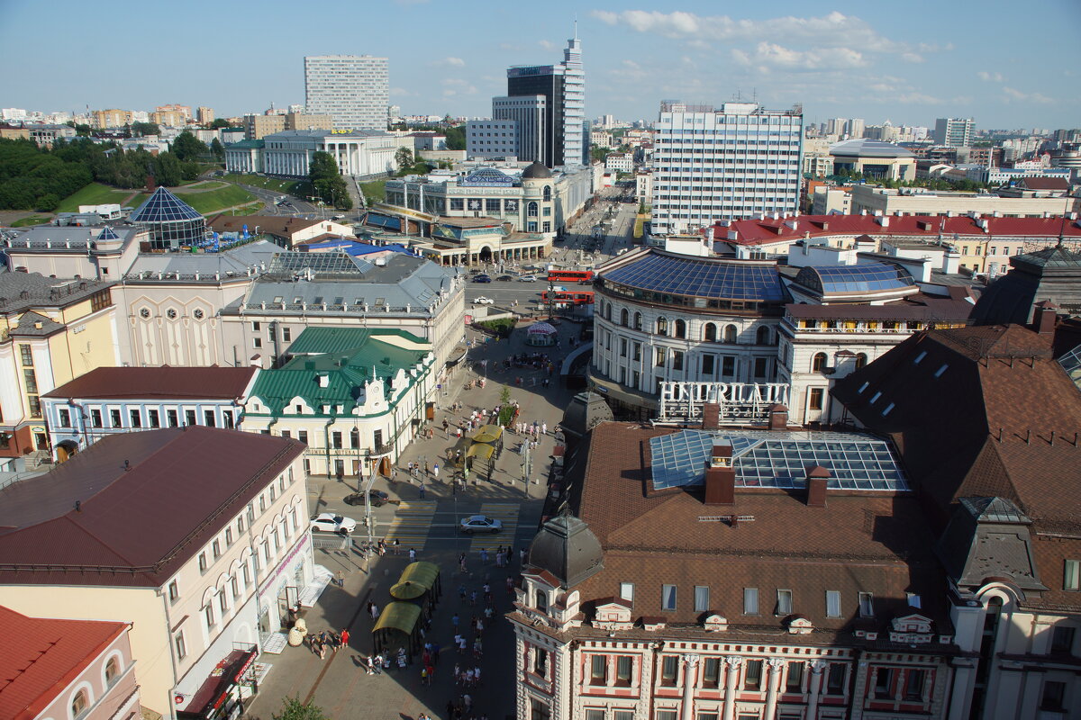 Вид с колокольни Богоявленского собора. - Наталья Т