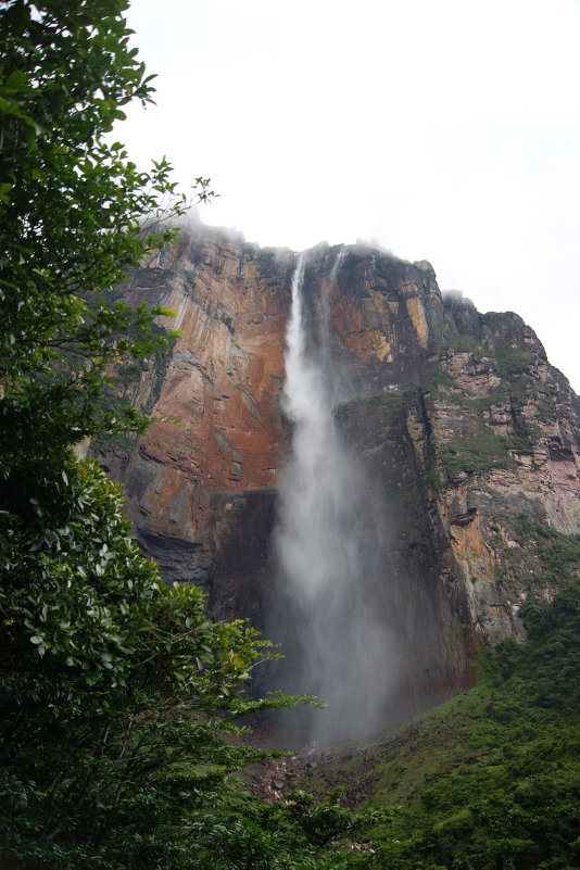 Венесуэла.Самый высокий водопад в мире- Анхель. - Коцур Наталия 