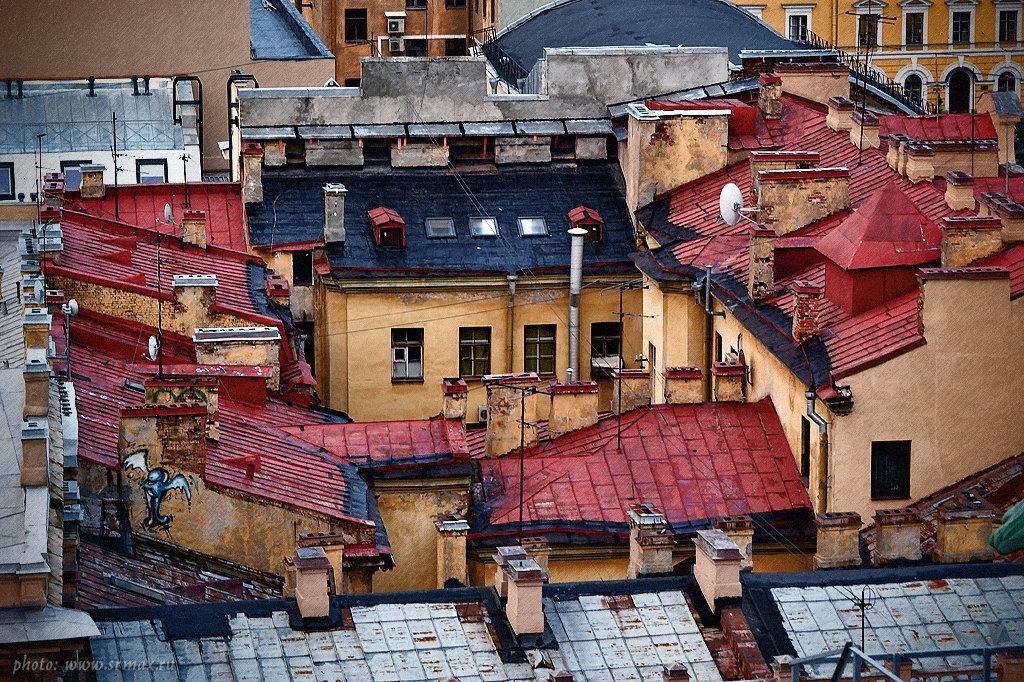 Петербург с высоты. Крыши - Max srmax.ru Morozov