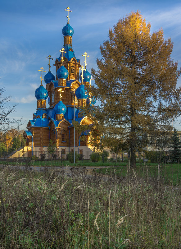 Церковь Преображения Господня в Звездном городоке - Анжелика Литвинова