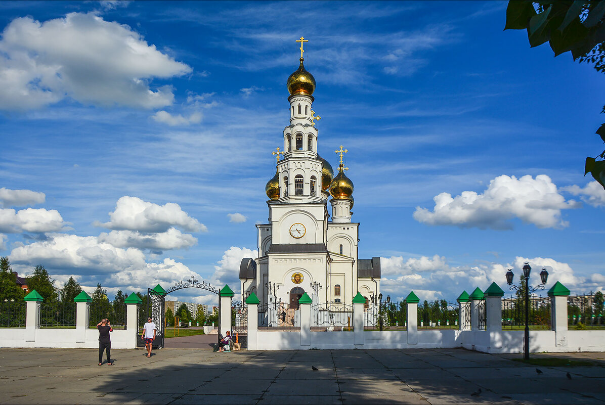 Раменский храм вечерняя