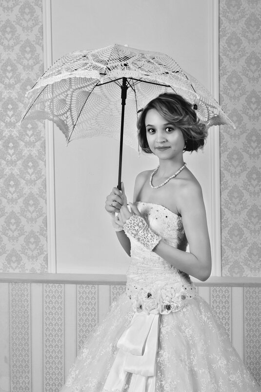 Невеста с зонтиком. - Алексей Хаустов