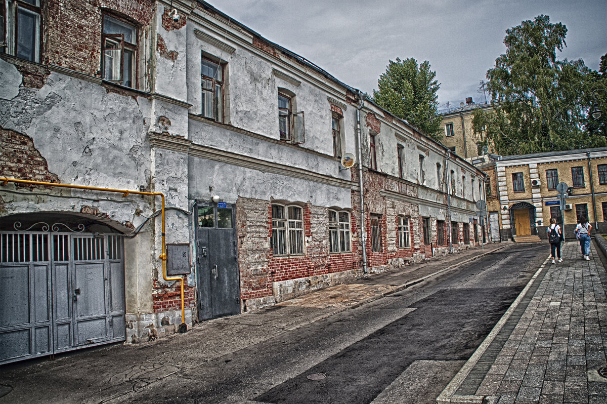 Старая Москва и её дворики... - Юрий Яньков
