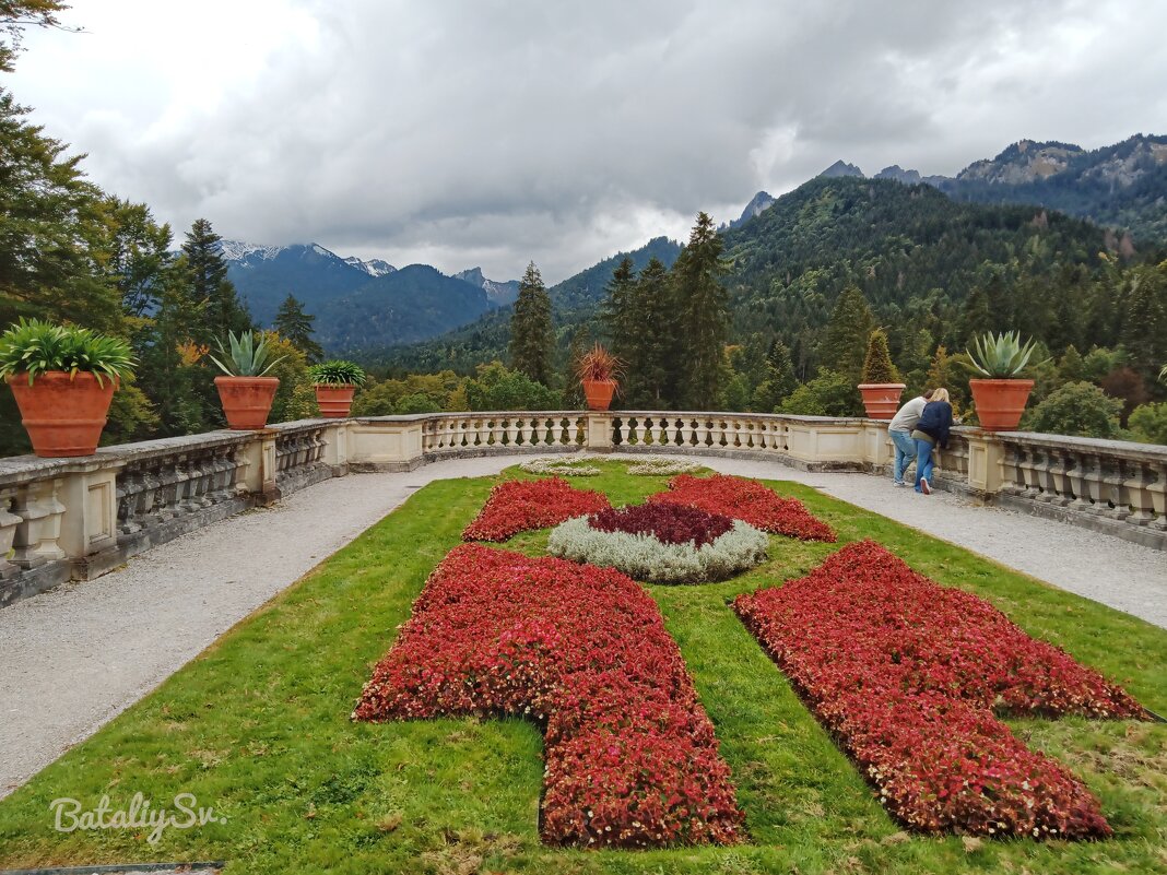 территория замка Linderhof - Светлана Баталий