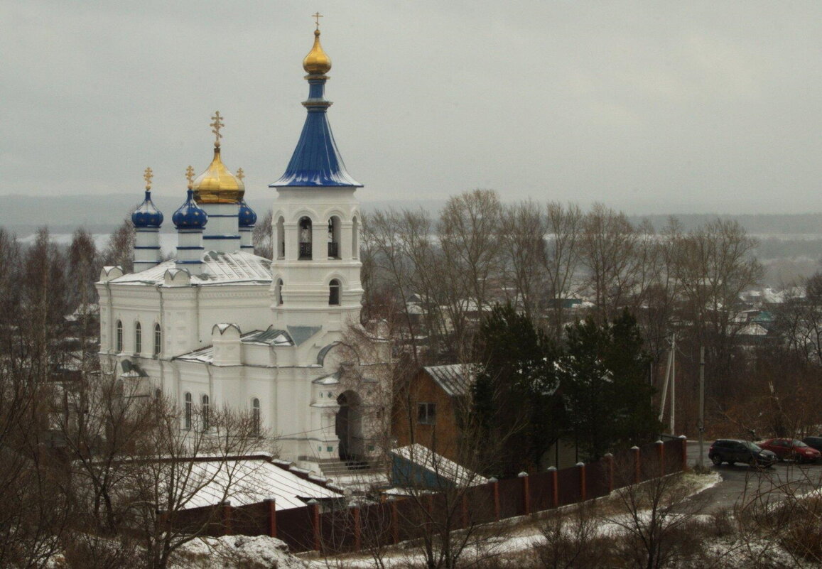 Земля Салаирская. Виды на церковь св. Петра и Павла. - Анатолий Пашковский