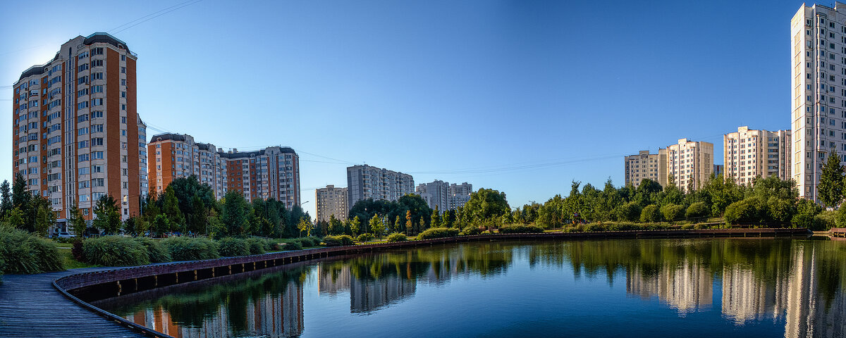 Утро в городе. - Aleksey Afonin