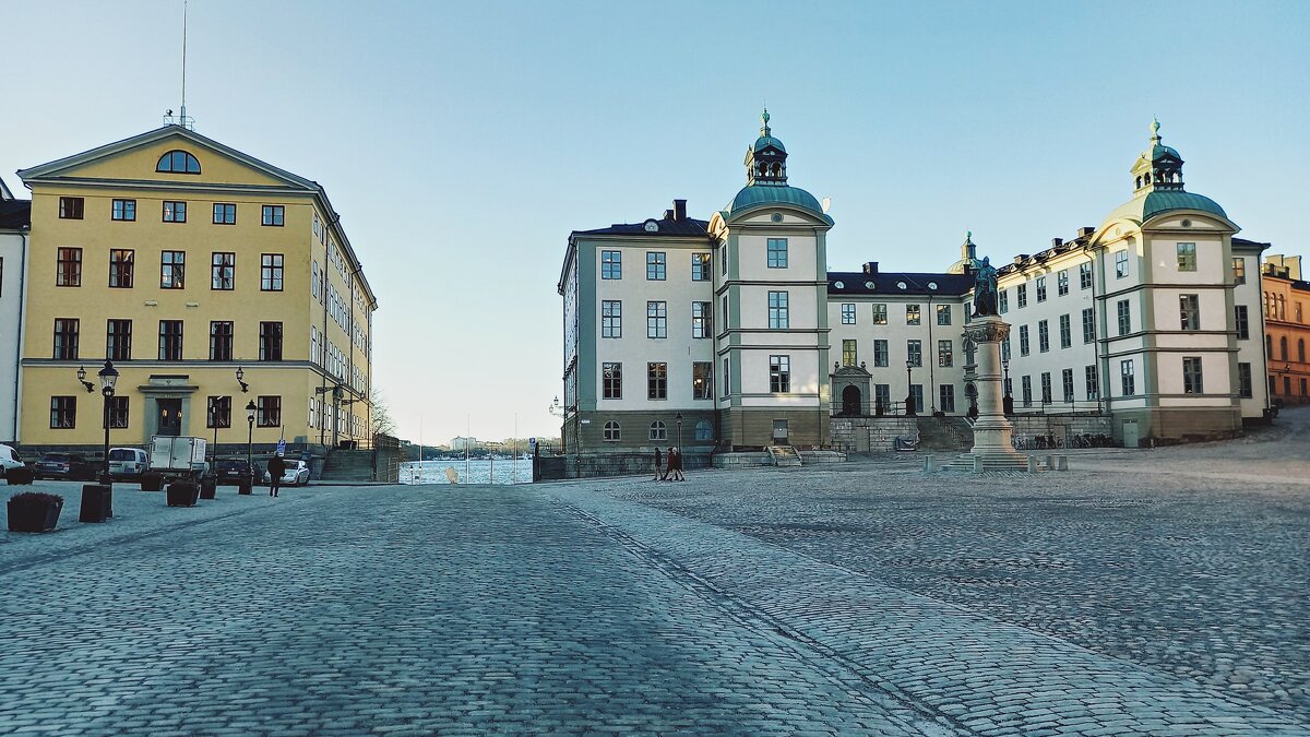 Birger Jarls torg Площадь Биргера Ярла остров Riddarholmen Стокгольм - wea *