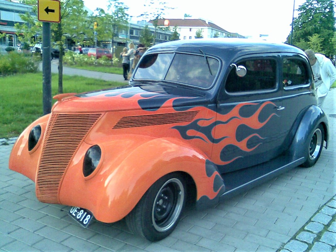 1937 FORD SLANTBACK STREET ROD - Валерий Новиков