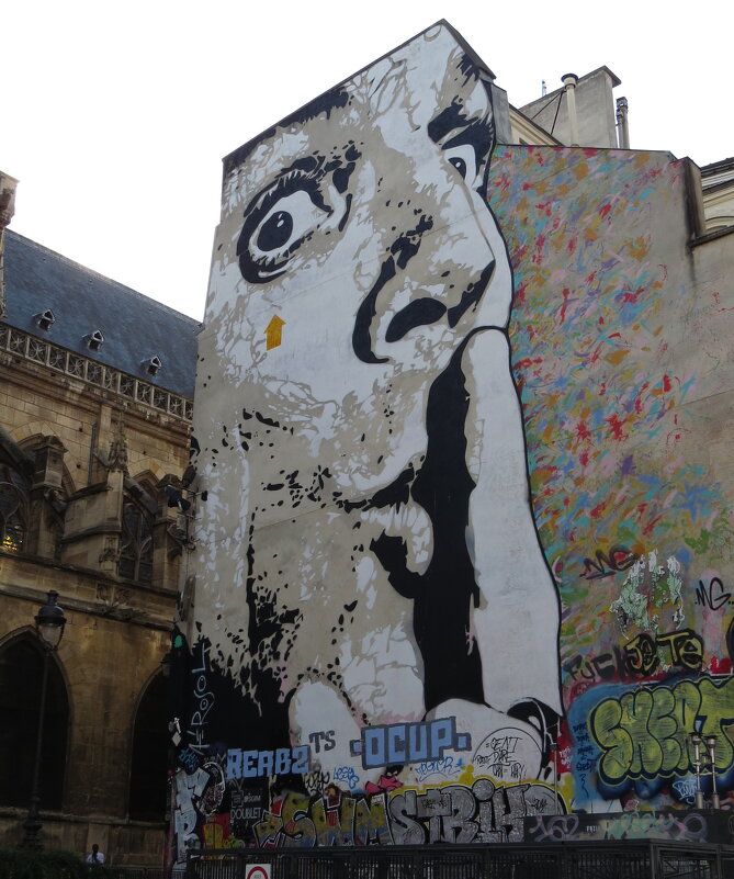 Граффити Парижа - ИРЭН@ .