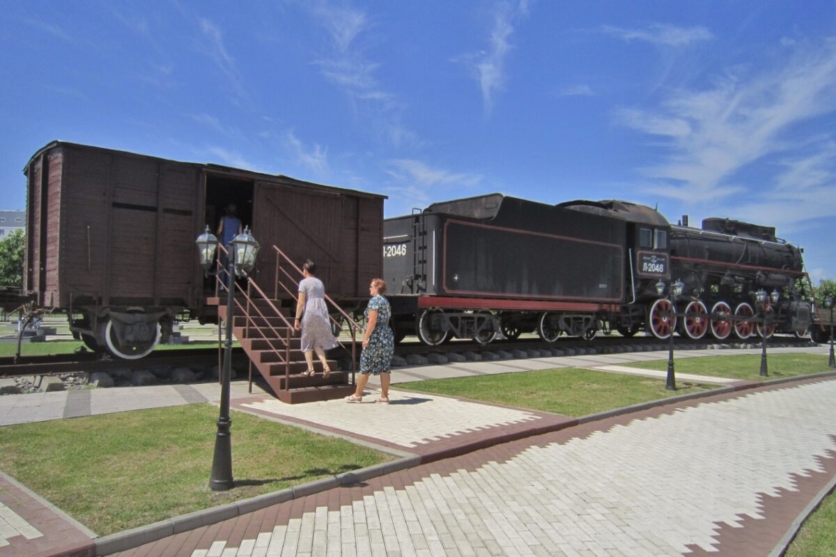 Экспонат поезда времён депортации ингушей 1944 года - Елена (ЛенаРа)