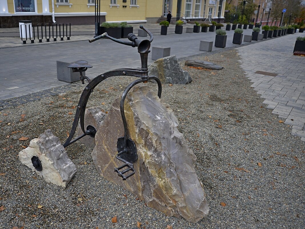 Велосипед-камень - Сеня Белгородский