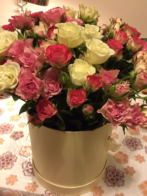 Подарочный букет роз - Нина Колгатина 