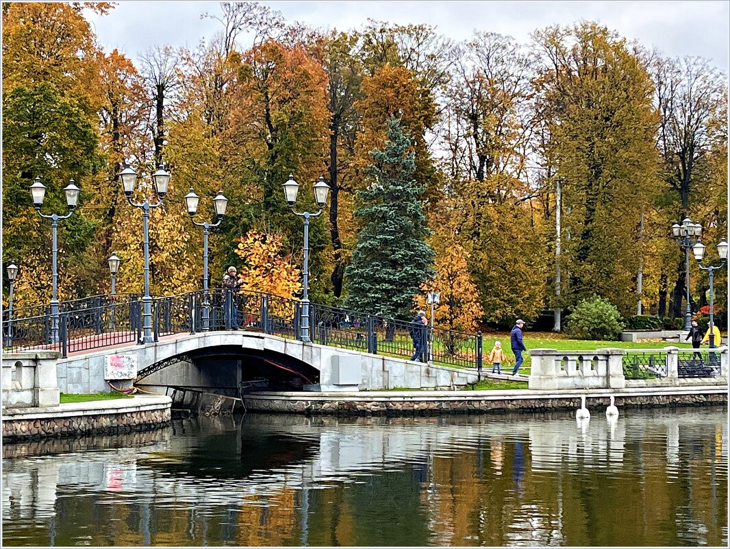 Осенний мостик. - Валерия Комова