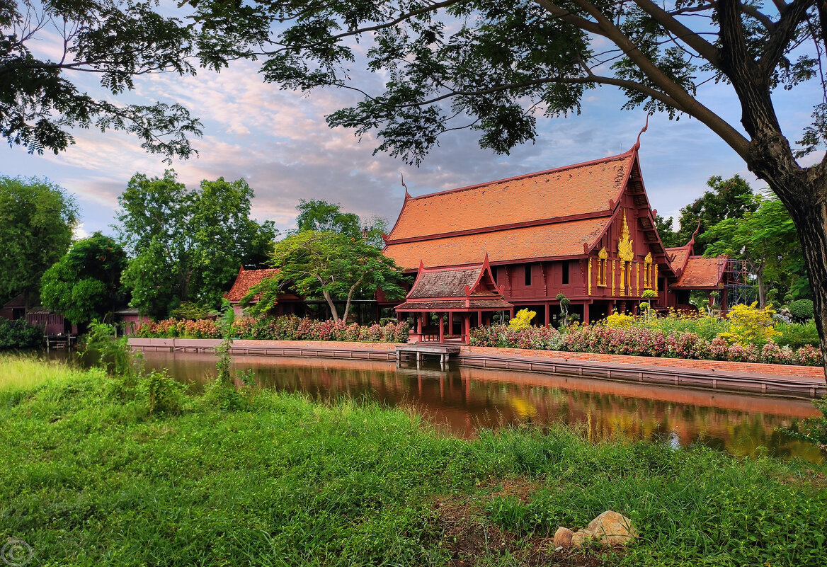 Традиционный тайский домик времён Древнего Сиама. - Ольга Нагаева 