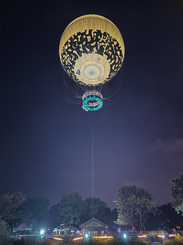 Воздушный шар с подсветкой - Дмитрий 