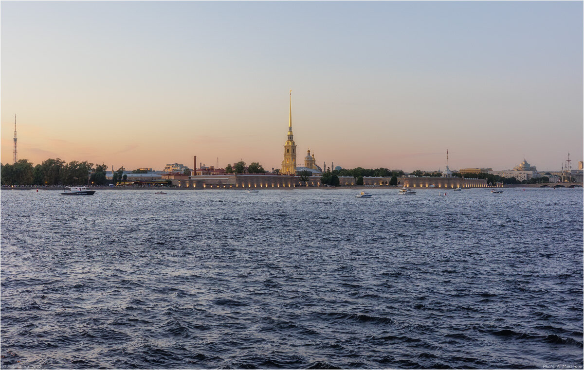 Вид на Петропавловскую крепость - Александр Максимов