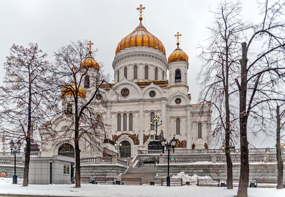 Москва улица Волхонка 15 кафедральный собор храма Христа Спасителя