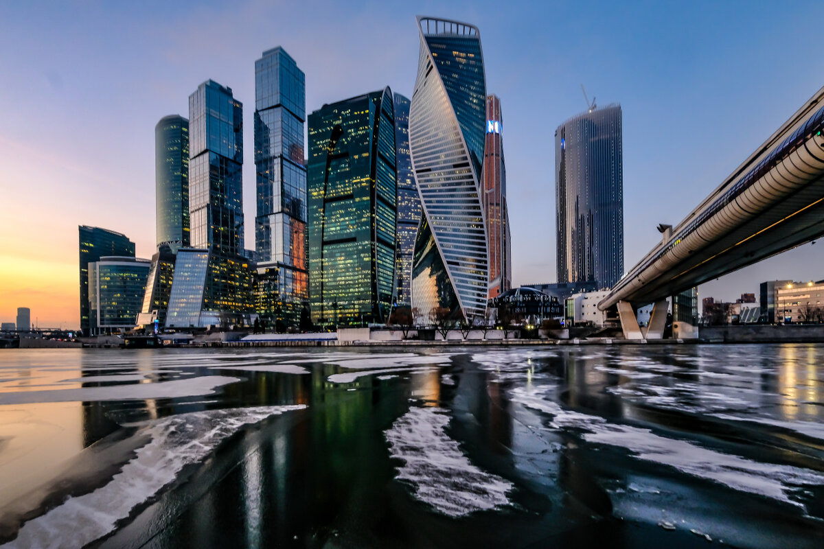 Ледяные тропы к Москва-Сити - Георгий А