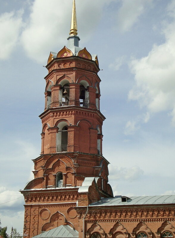 Колокольня Тихвинской церкви, 1882г - Raduzka (Надежда Веркина)
