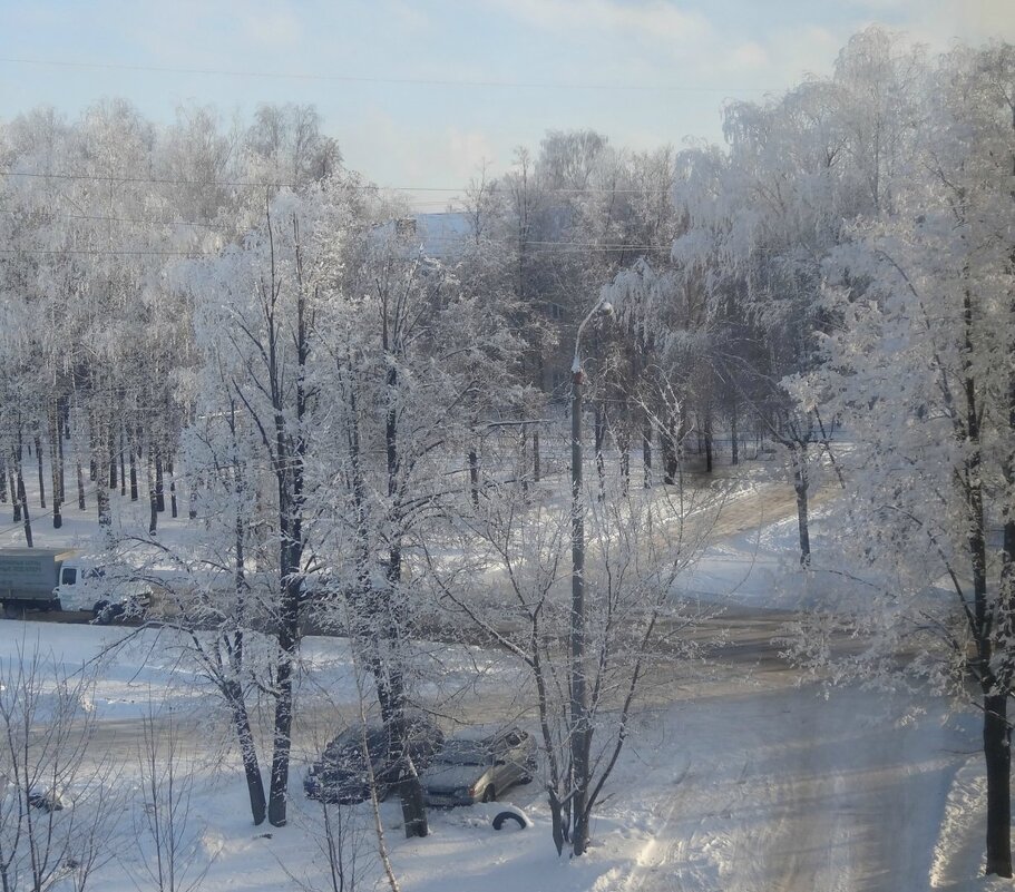 Солнечный зимний день в городе - Натала ***