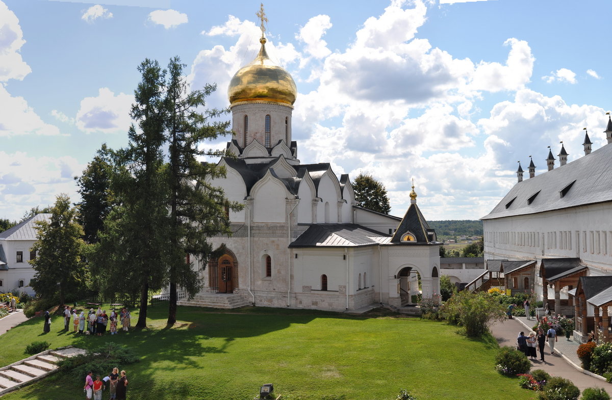Вид на Саввино Сторожевский монастырь