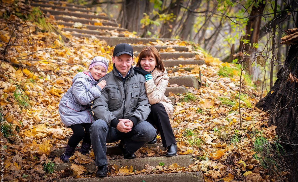 На прогулке с семьей Александра - Valeriy Nepluev