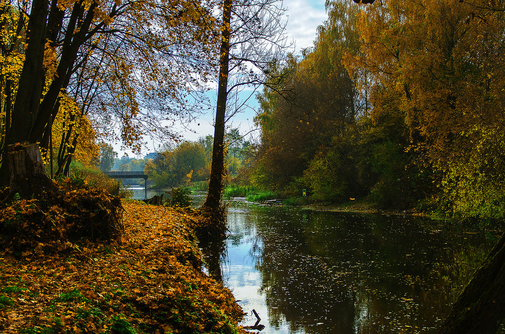 Осенняя река - photopixel photopixel