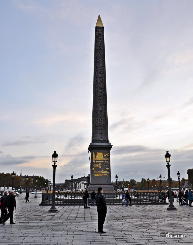 Площадь Согласия(Place de la Concorde) - Aquarius - Сергей