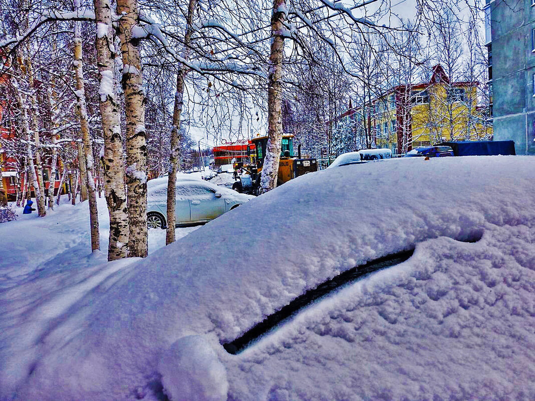 Декабрь...Авто в снежном чехле! - Владимир 