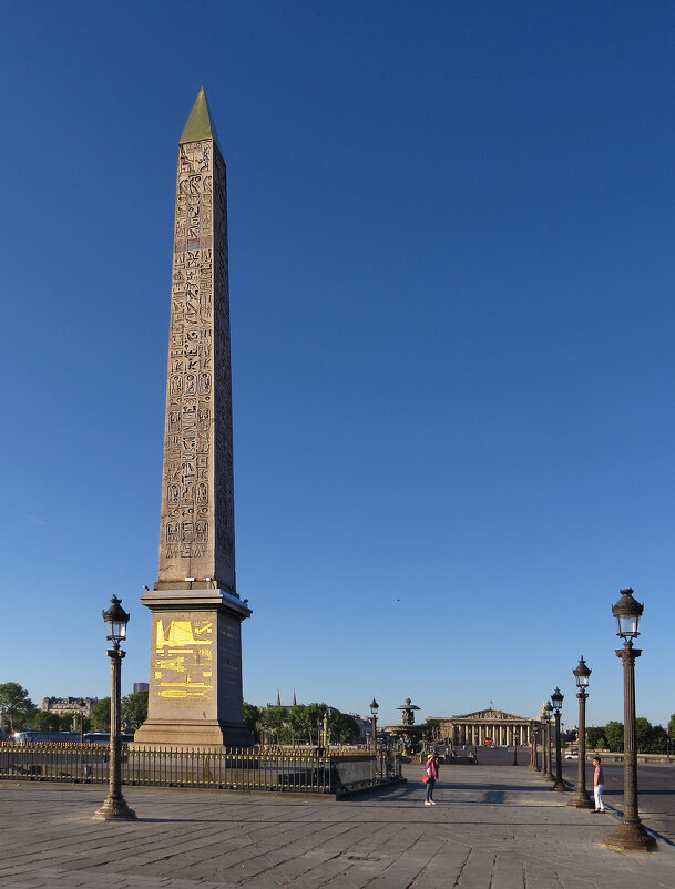 Луксорский обелиск в Париже - ИРЭН@ .